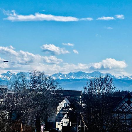 Apartamento Wood World Luxury - Massage - Bergblick - Tranpolin- Parken Markdorf Exterior foto