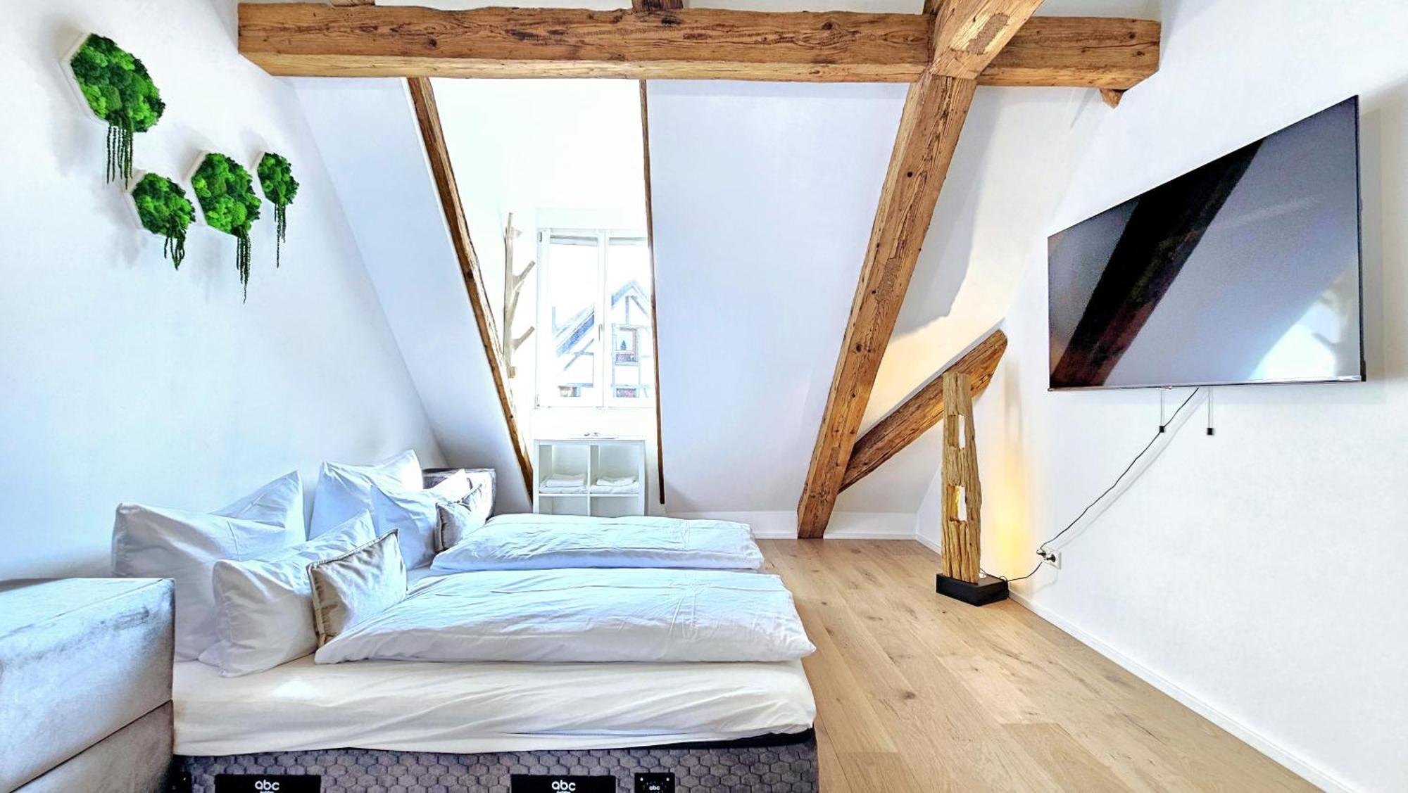 Apartamento Wood World Luxury - Massage - Bergblick - Tranpolin- Parken Markdorf Exterior foto