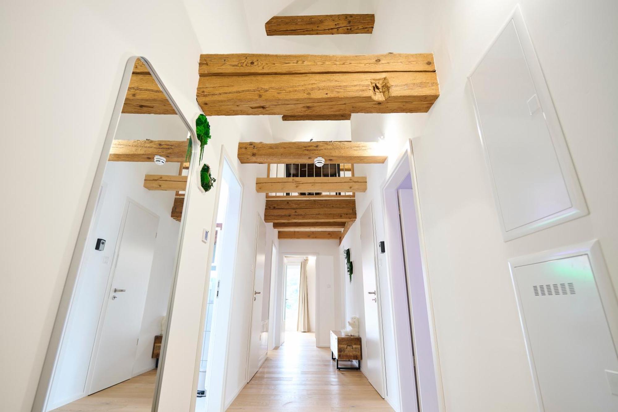 Apartamento Wood World Luxury - Massage - Bergblick - Tranpolin- Parken Markdorf Exterior foto